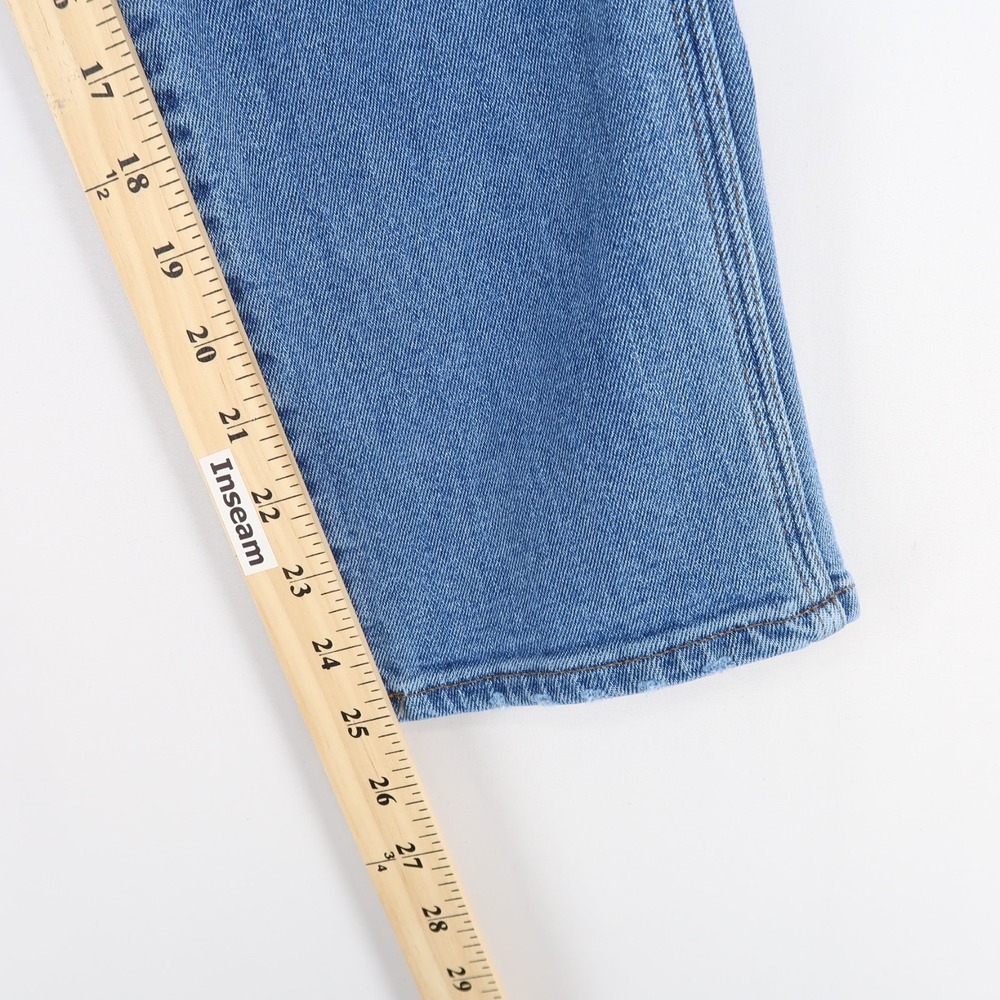 Point Sur Shoreditch Jeans Womens 25 Blue Straight Leg High Rise Stretch J. Crew - Picture 6 of 11